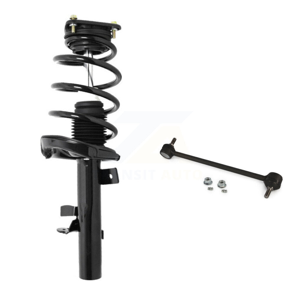 Front Left Shock Assembly TQ Link Kit For 12-18 Ford Focus Excludes Electric Engine Turbo KSS-104517