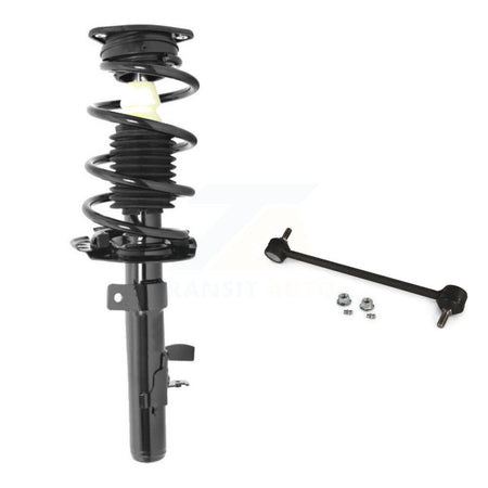 Front Left Complete Shock Assembly And TQ Link Kit For 2013-2019 Ford Escape KSS-104518