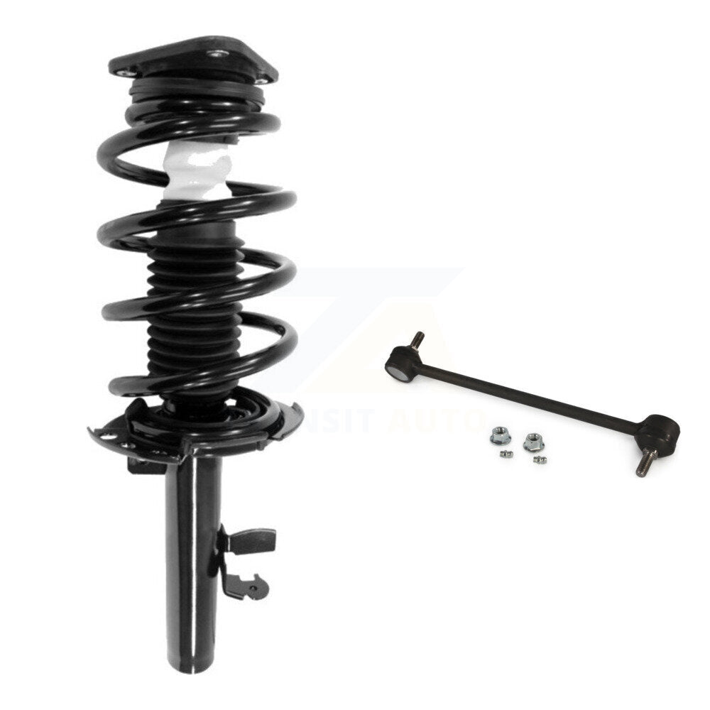Front Left Complete Shock Assembly And TQ Link Kit For 2014-2022 Ford Transit Connect KSS-104519
