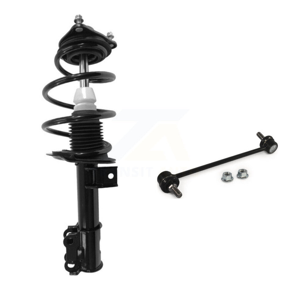 Front Left Complete Shock Assembly And TQ Link Kit For Hyundai Sonata Kia Optima KSS-104523