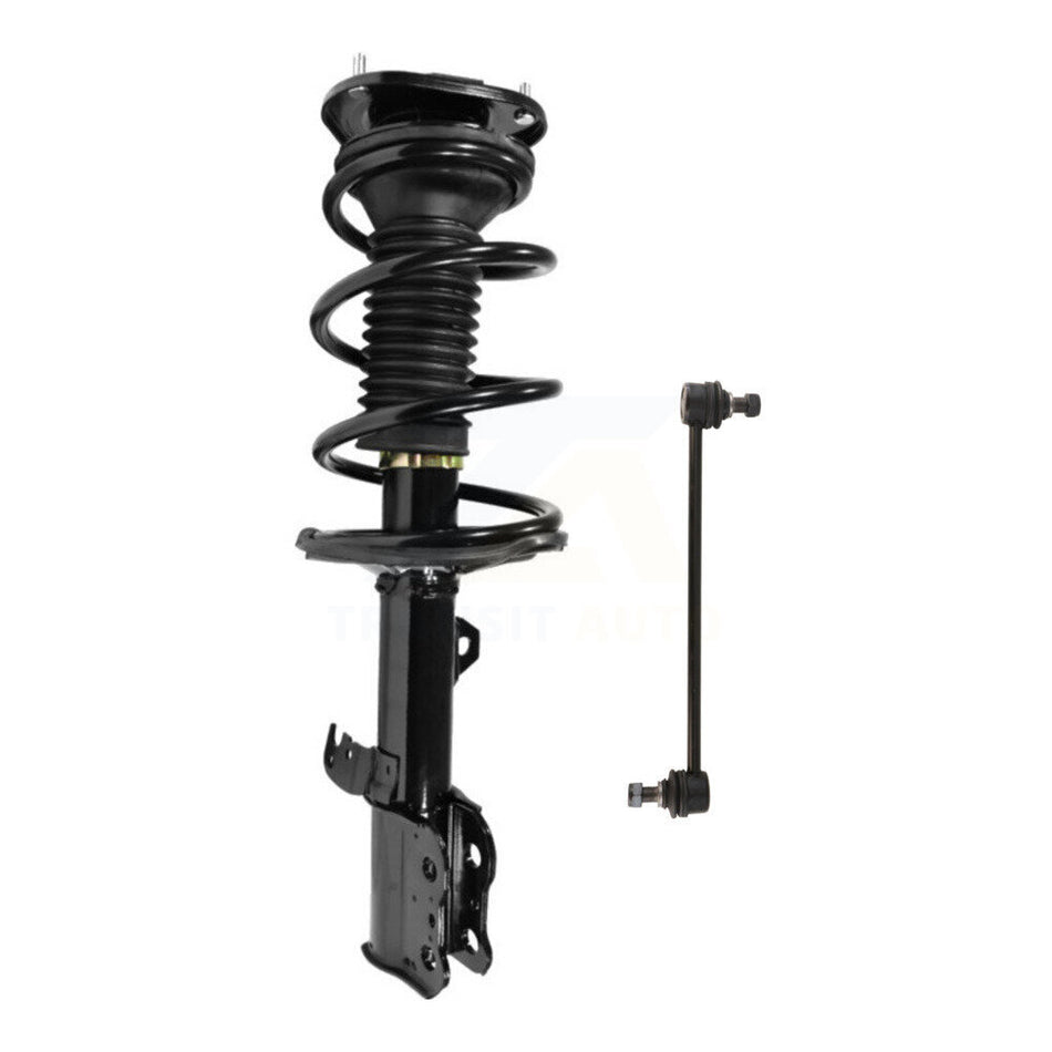 Front Left Complete Shock Assembly And TQ Link Kit For 2003-2008 Toyota Corolla KSS-104545