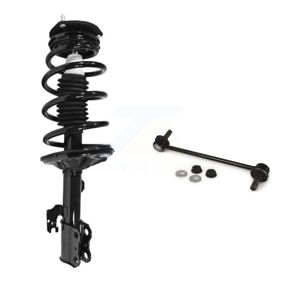 Front Left Shock Assembly And TQ Link Kit For 2004-2006 Toyota Sienna 7 Passenger Only KSS-104547