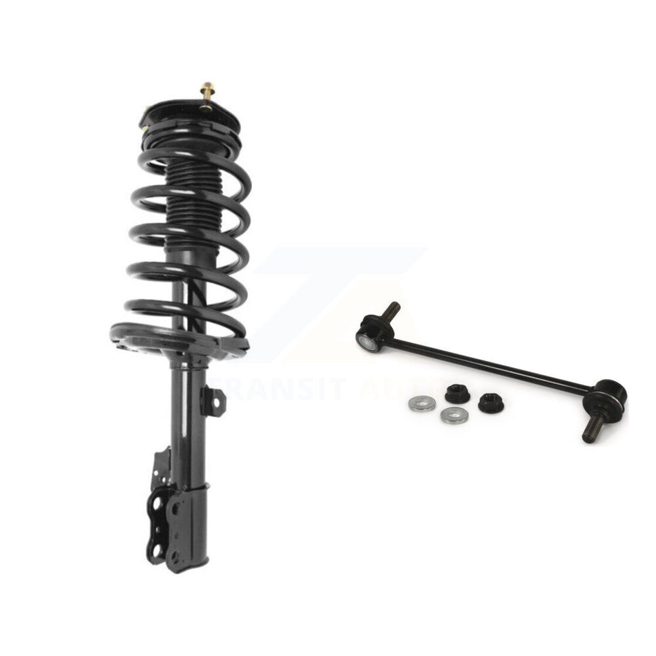 Front Left Shock Assembly & TQ Link Kit For 05-10 Toyota Sienna FWD AWD 8 Passenger Only KSS-104548