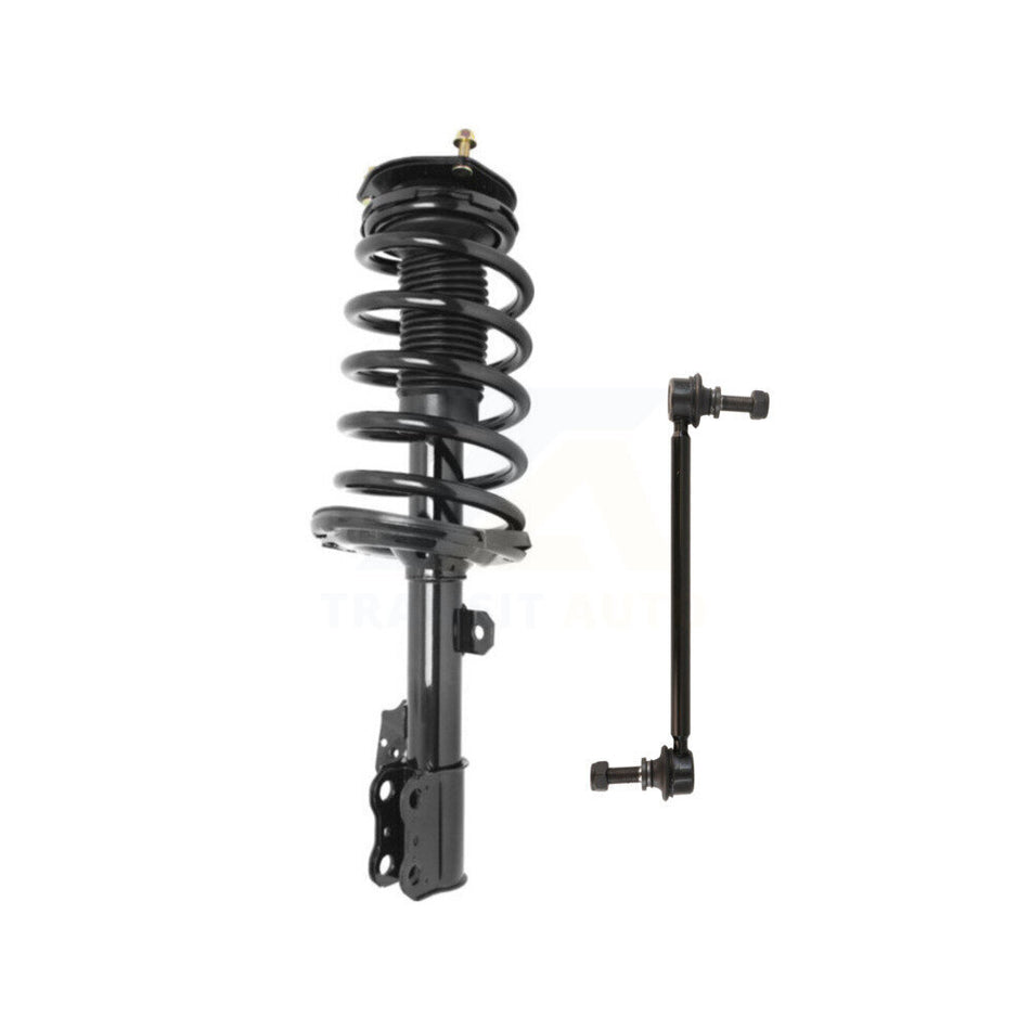Front Left Shock Assembly & TQ Link Kit For 05-10 Toyota Sienna FWD AWD 8 Passenger Only KSS-104548