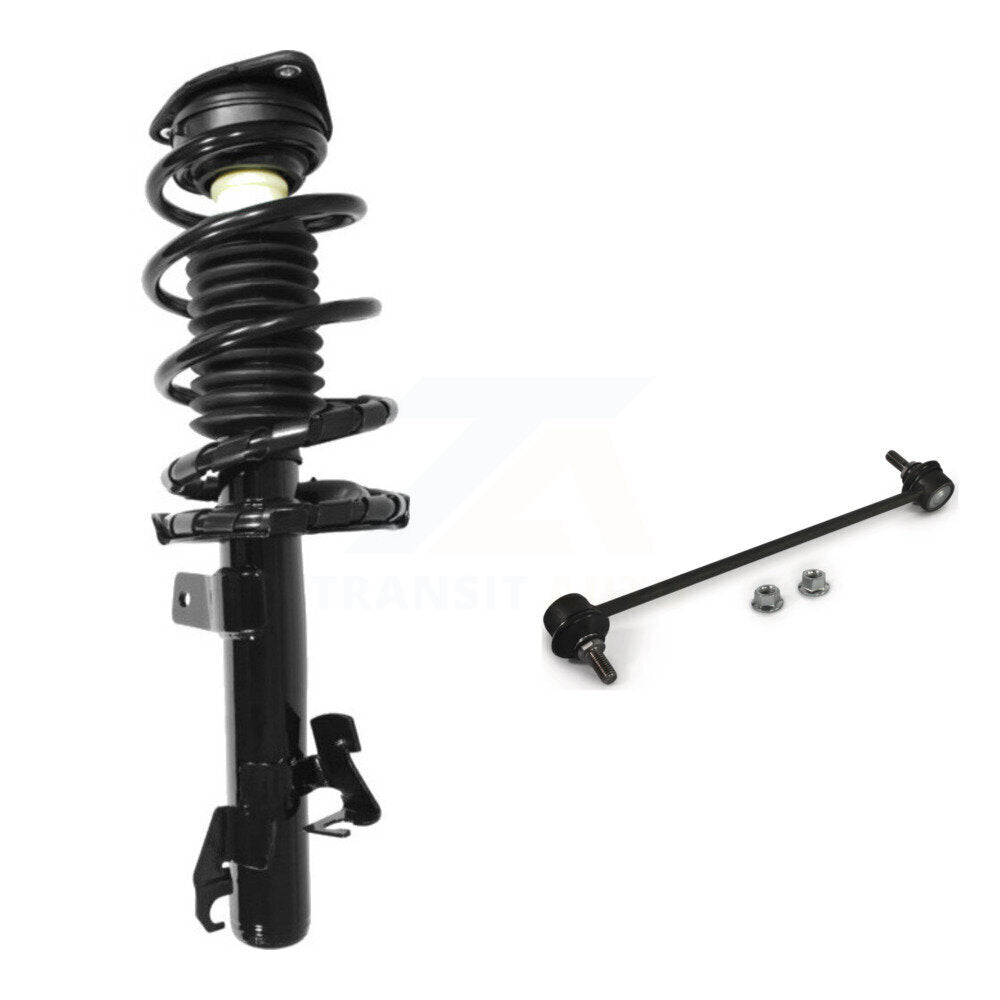 Front Left Complete Shock Assembly And TQ Link Kit For Mazda 3 5 KSS-104556