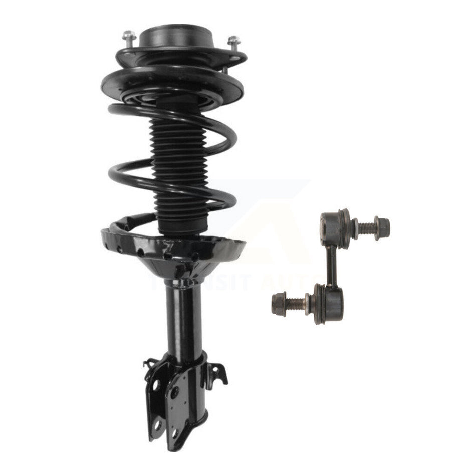 Front Left Complete Shock Assembly And TQ Link Kit For Subaru Impreza Excludes WRX Models KSS-104563