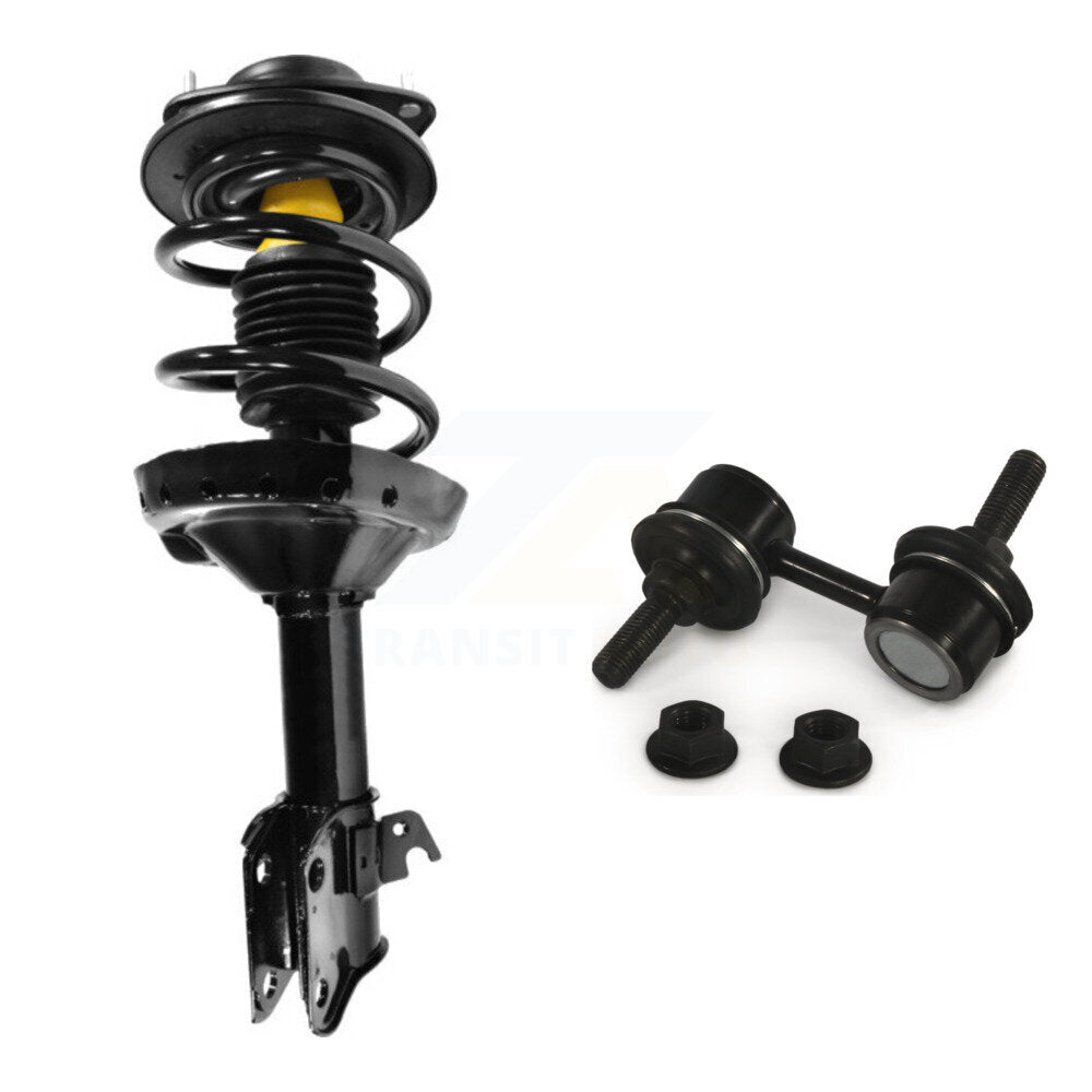 Front Left Shock Assembly & TQ Link Kit For Subaru Legacy Excludes Outback Spec B Models KSS-104565
