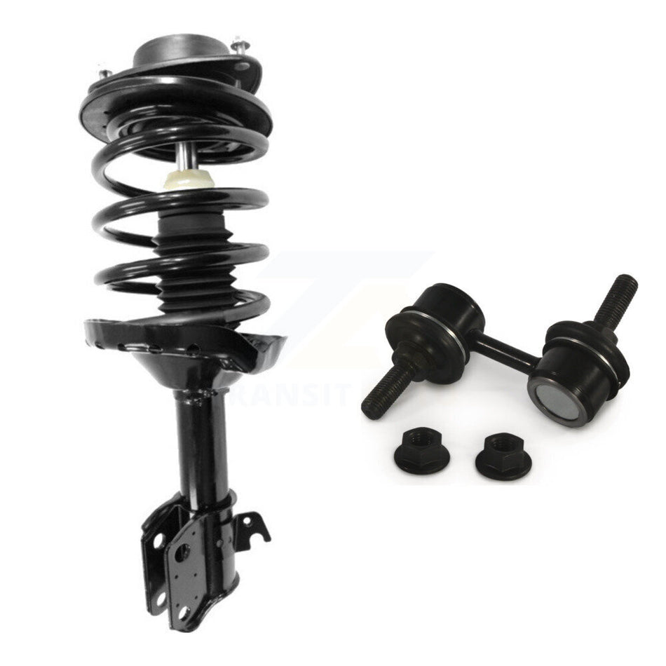 Front Left Complete Shock Assembly And TQ Link Kit For Subaru Impreza Excludes WRX Models KSS-104568