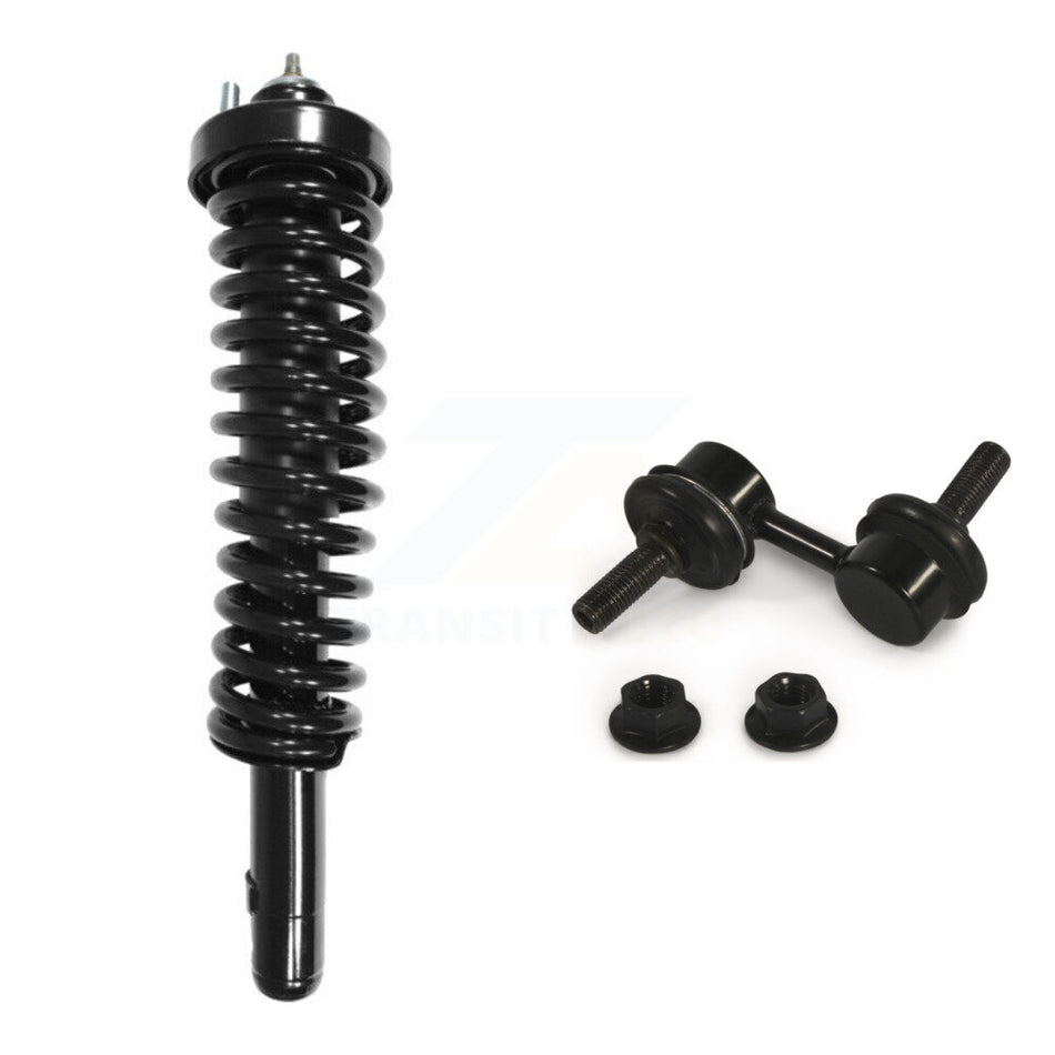 Front Left Complete Shock Assembly And TQ Link Kit For 1999-2000 Honda Civic Si KSS-104569