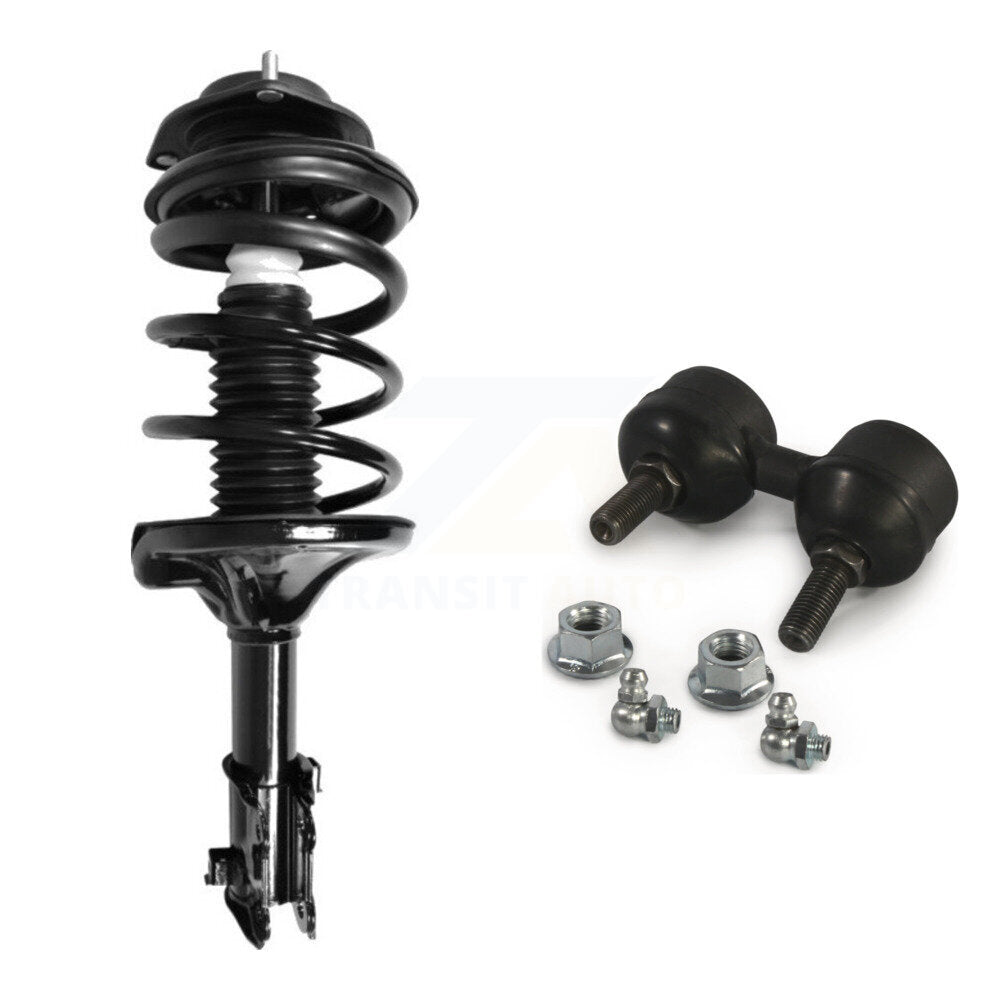 Front Left Complete Shock Assembly And TQ Link Kit For 2001-2006 Hyundai Elantra KSS-104575