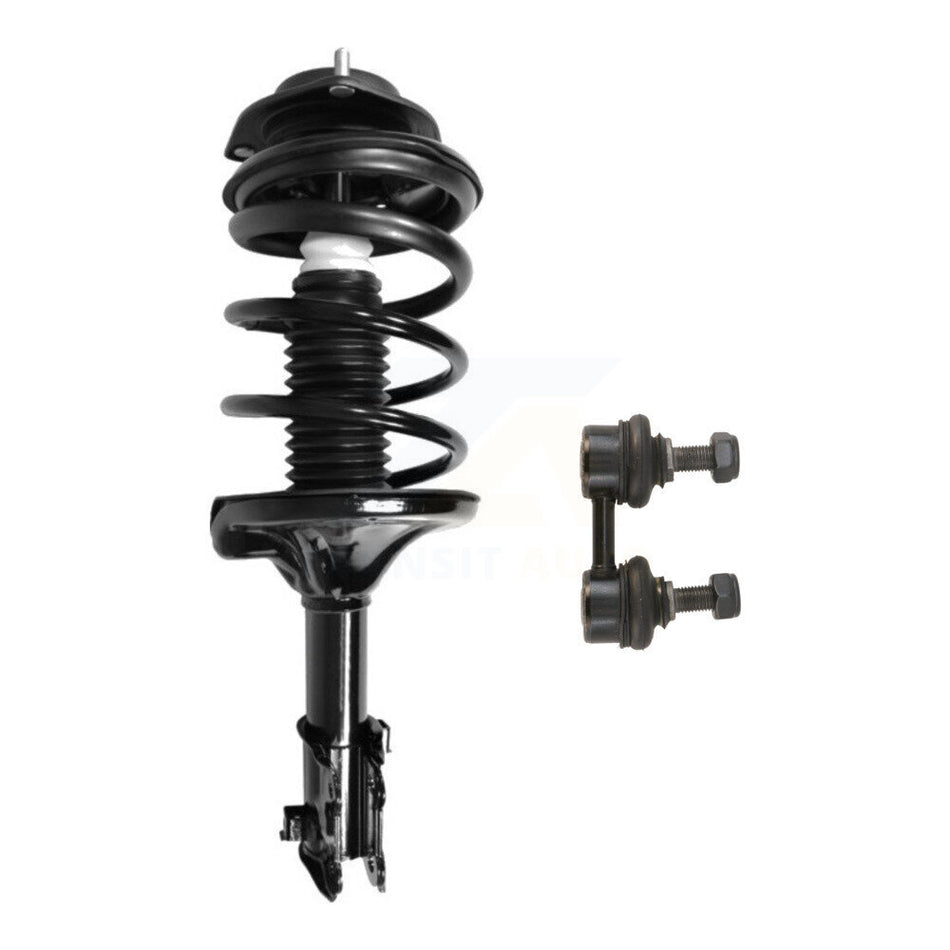 Front Left Complete Shock Assembly And TQ Link Kit For 2001-2006 Hyundai Elantra KSS-104575