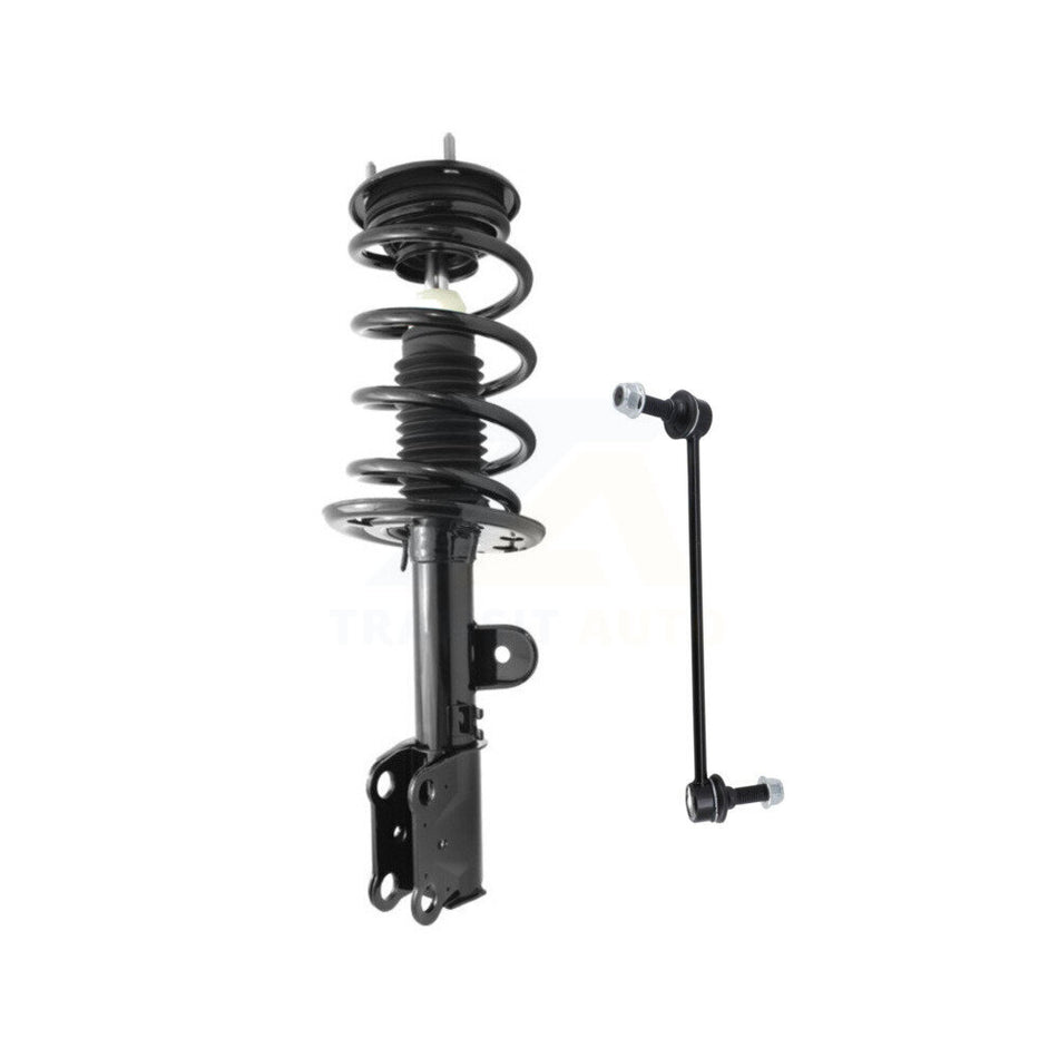 Front Left Complete Shock Assembly And TQ Link Kit For 2013-2019 Ford Flex Lincoln MKT KSS-104582