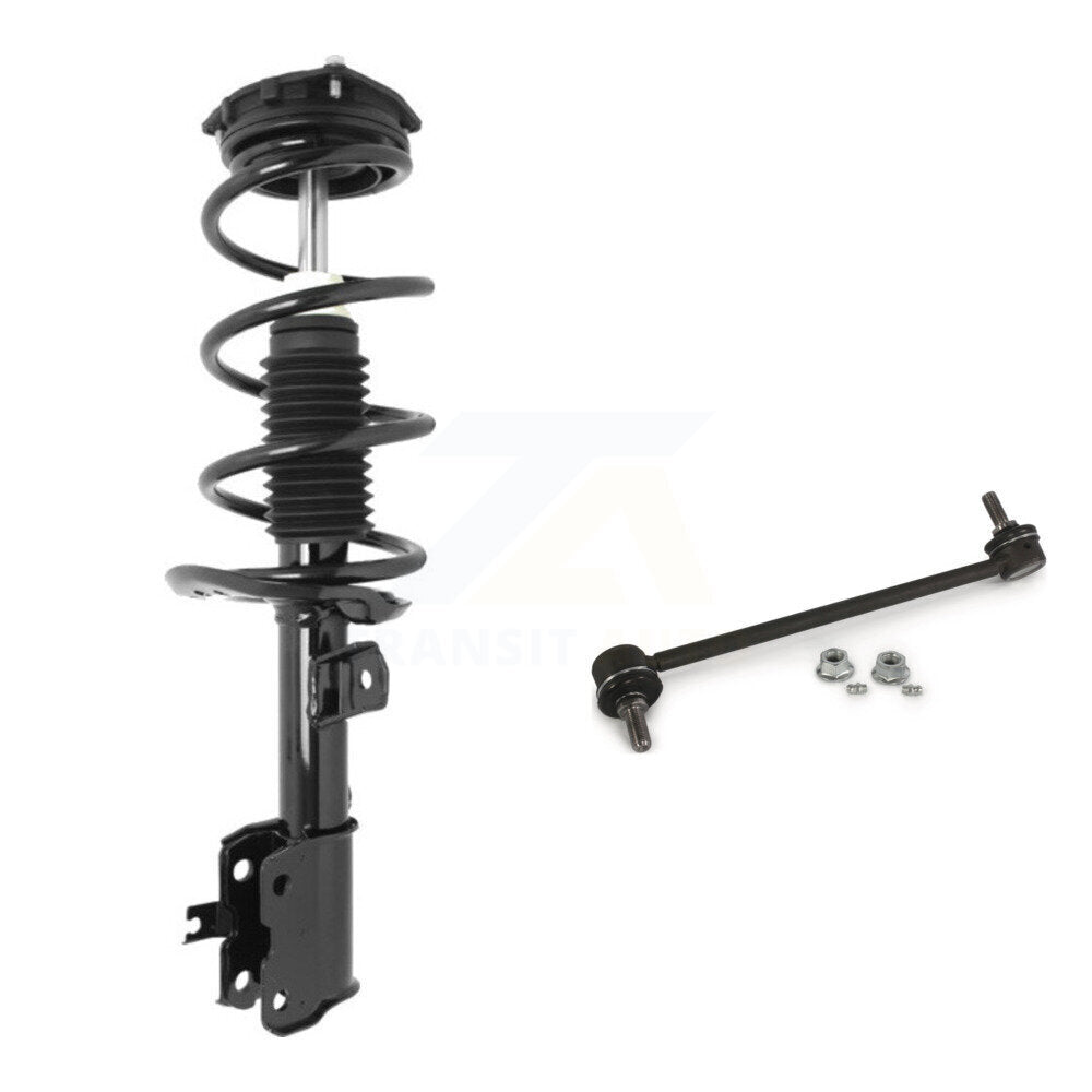 Front Left Complete Shock Assembly And TQ Link Kit For Nissan Rogue Select FWD KSS-104596