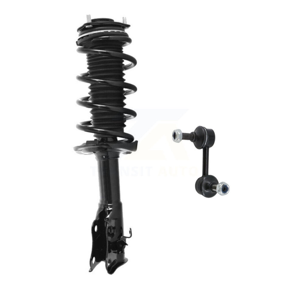 Front Left Complete Shock Assembly & TQ Link Kit For Honda Civic Excludes Sedan Si Models KSS-104604
