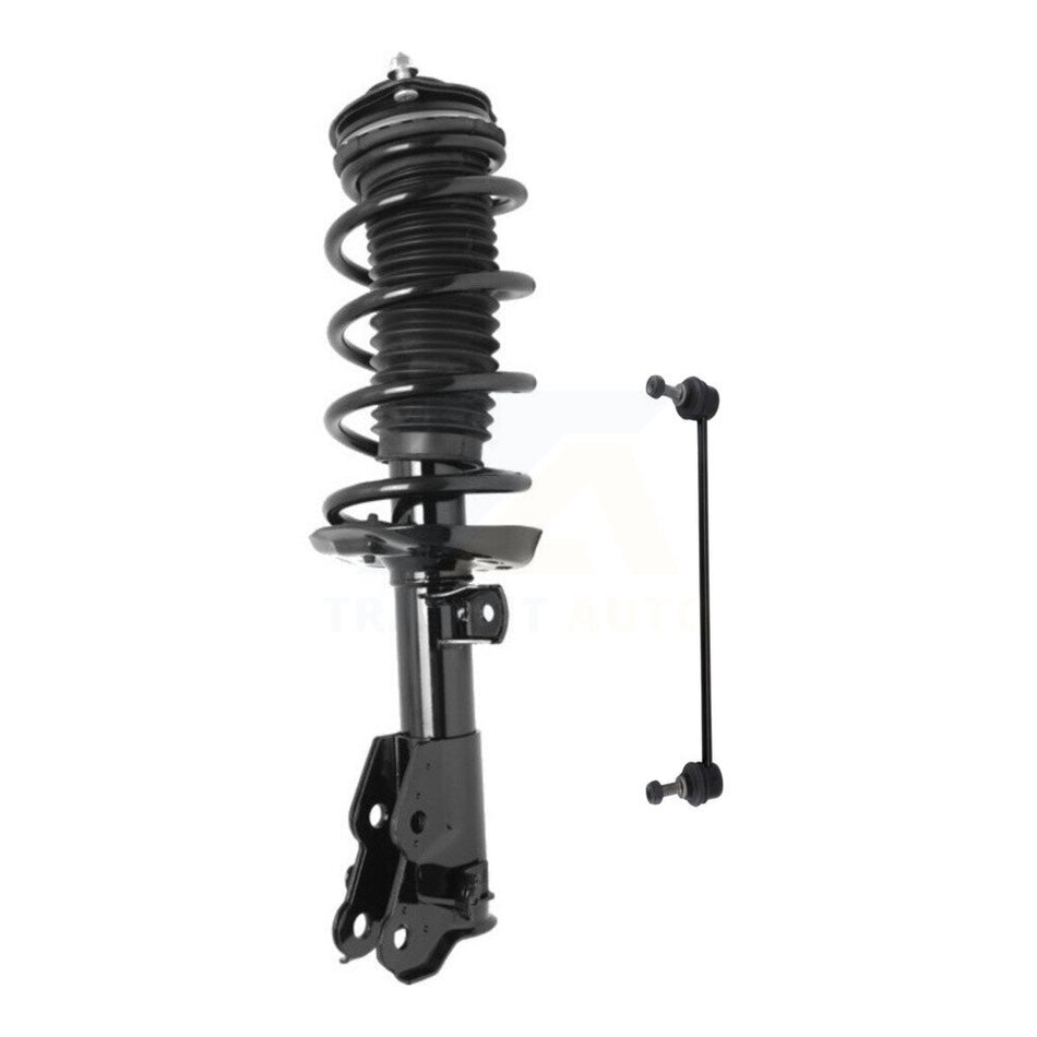 Front Left Complete Shock Assembly & TQ Link Kit For Honda Civic Excludes Sedan Si Models KSS-104605