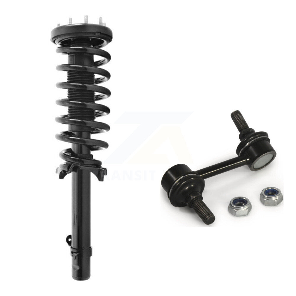 Front Left Complete Shock Assembly TQ Link Kit For 2008-2012 Honda Accord Sedan with 3.5L KSS-104613