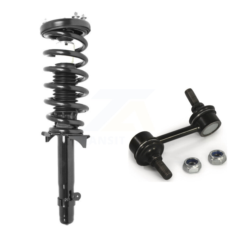 Front Left Complete Shock Assembly And TQ Link Kit For 2009-2014 Acura TSX KSS-104614
