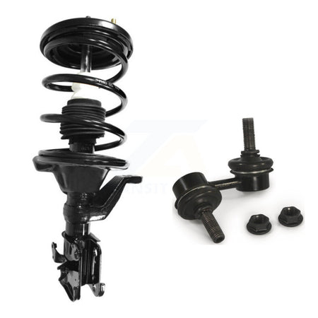 Front Left Complete Shock Assembly And TQ Link Kit For Honda Civic Acura EL KSS-104618