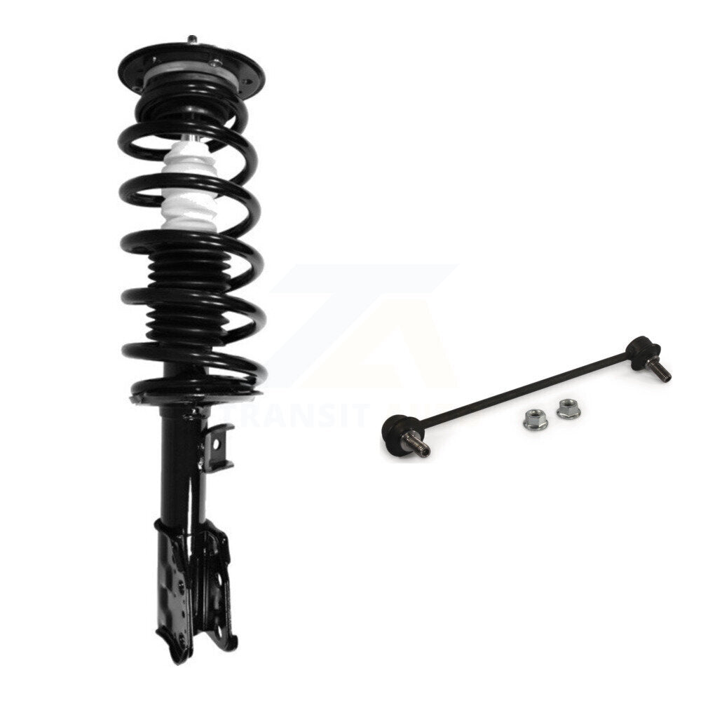 Front Left Complete Shock Assembly And TQ Link Kit For Chevrolet Equinox Pontiac Torrent KSS-104625