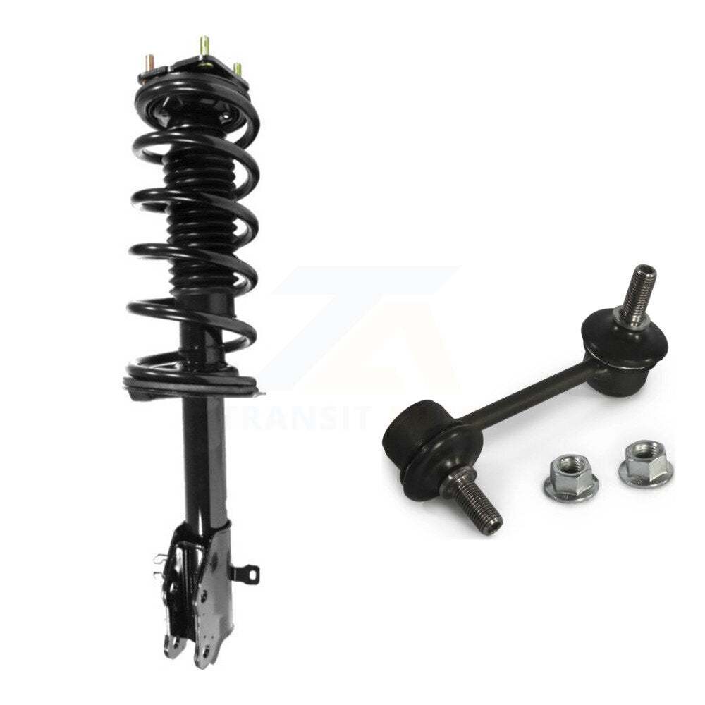 Front Left Complete Shock Assembly And TQ Link Kit For 2007-2012 Mazda CX-7 KSS-104634