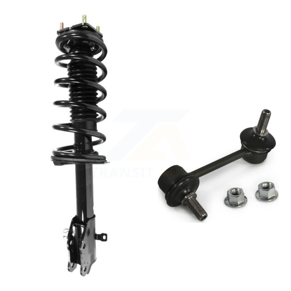 Front Left Complete Shock Assembly And TQ Link Kit For 2007-2012 Mazda CX-7 KSS-104634