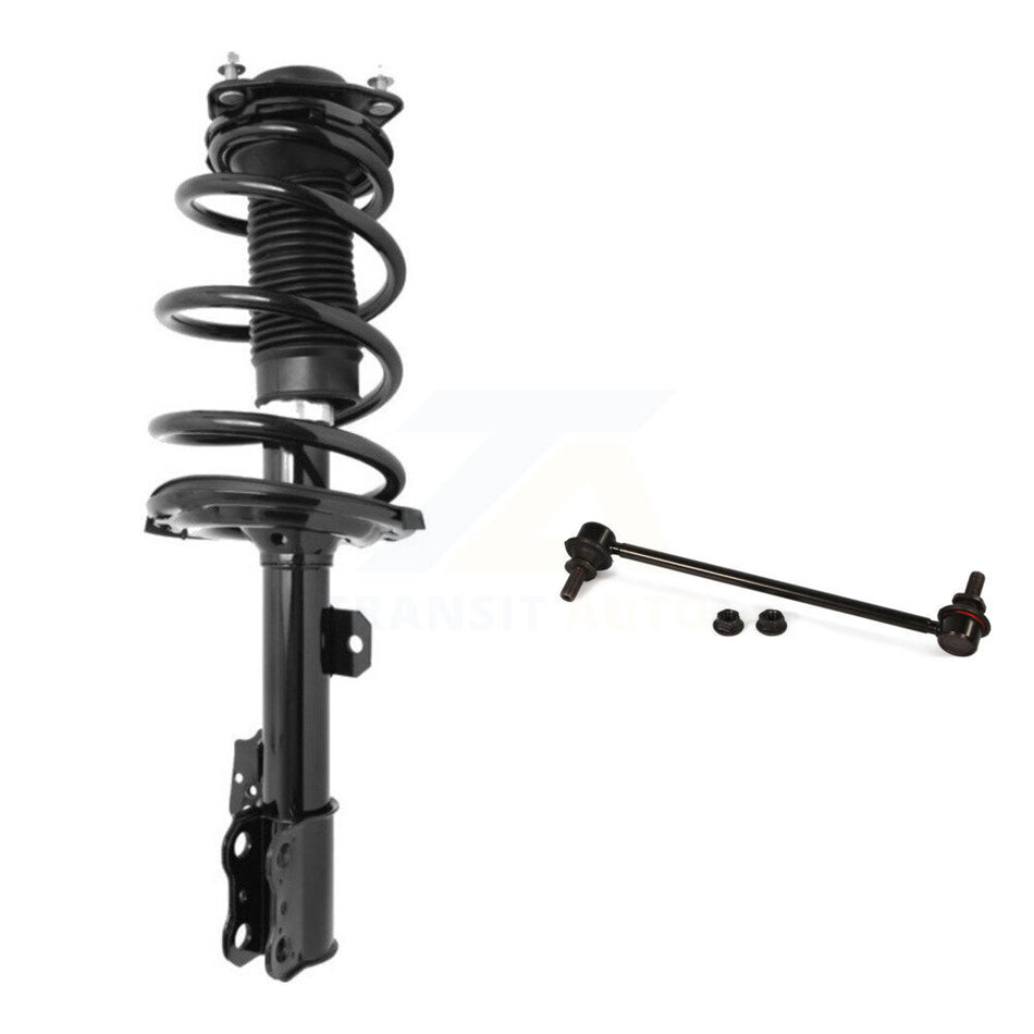 Front Left Shock Assembly And TOR Link Kit For 2011-2020 Toyota Sienna FWD Excludes AWD KSS-104656