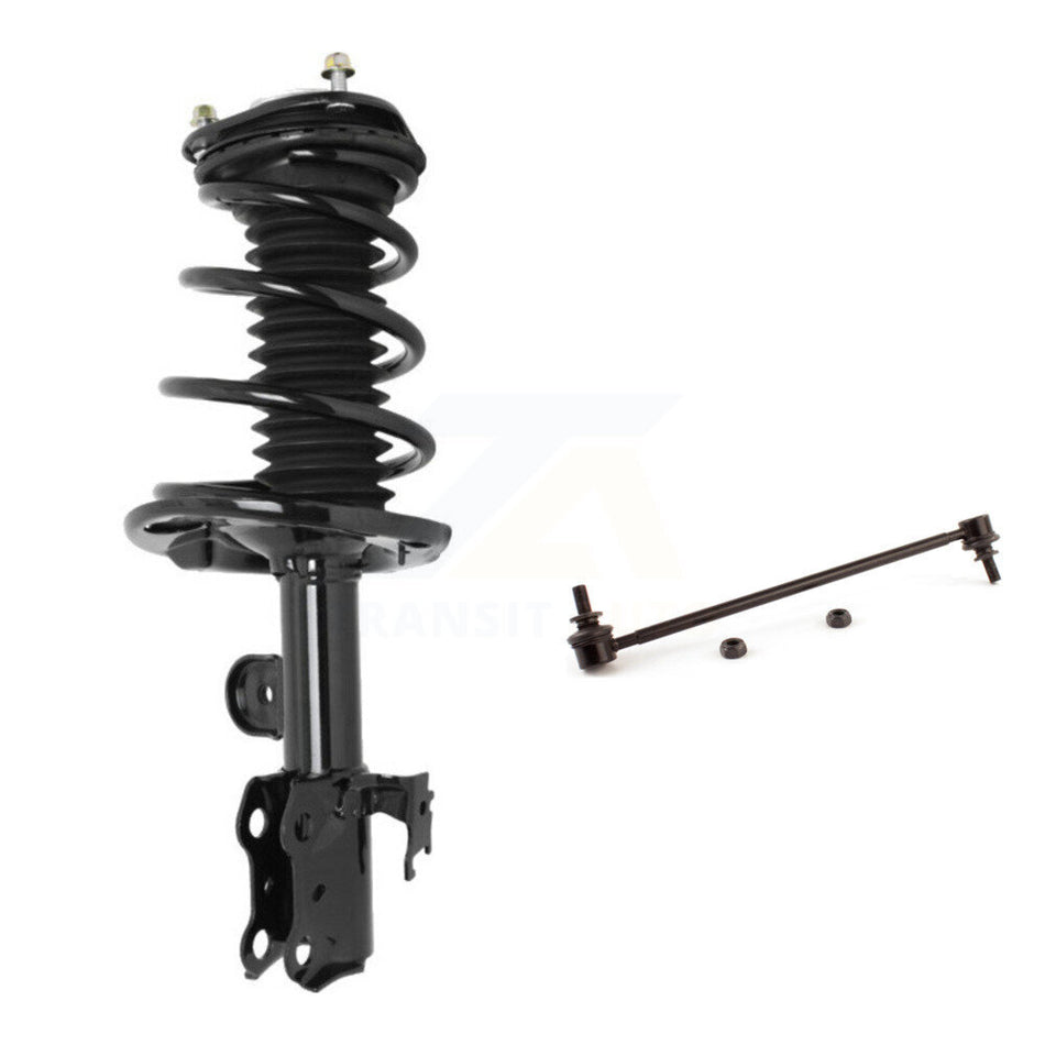 Front Left Complete Shock Assembly And TOR Link Kit For Toyota Prius V Scion tC KSS-104665