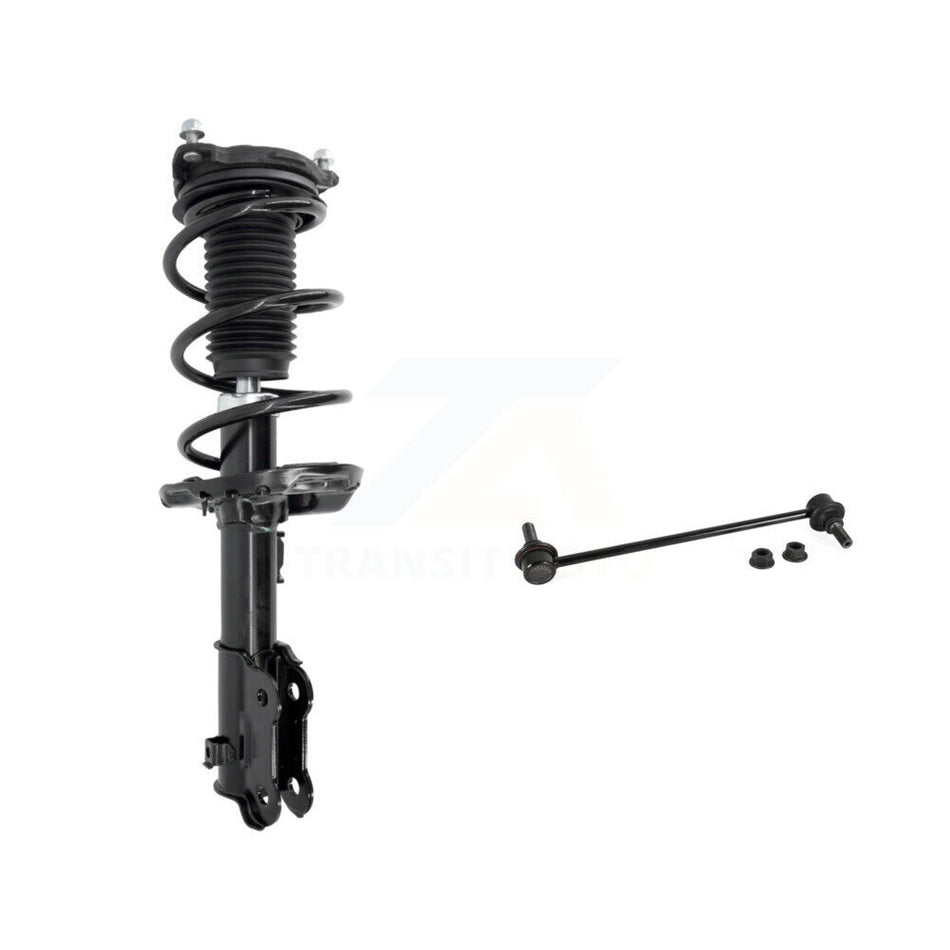Front Left Complete Shock Assembly And TOR Link Kit For Hyundai Elantra Kia Forte KSS-104666