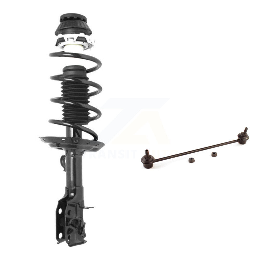 Front Left Complete Shock Assembly And TOR Link Kit For Honda Fit Insight KSS-104681