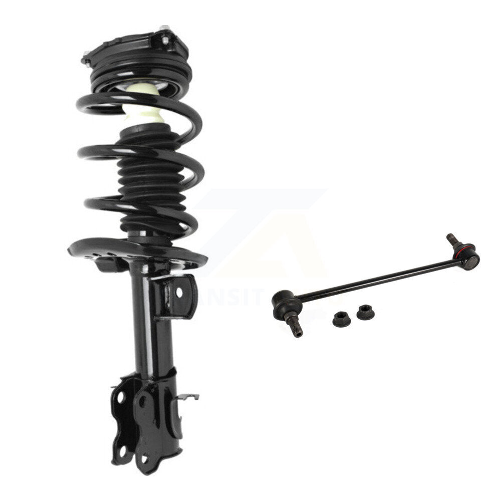 Front Left Complete Shock Assembly & TOR Link Kit For Nissan NV200 Chevrolet City Express KSS-104697