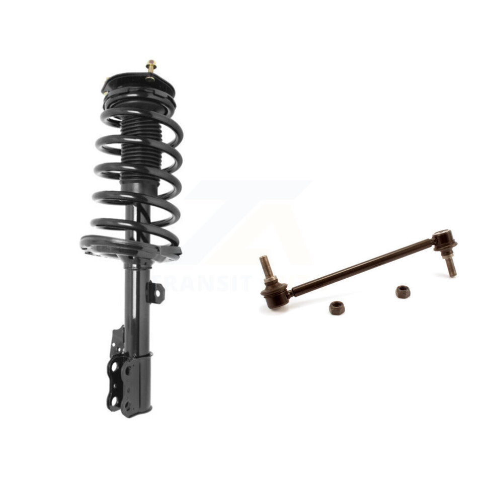 Front Left Shock Assembly & TOR Link Kit For 05-10 Toyota Sienna FWD AWD 8 Passenger Only KSS-104699