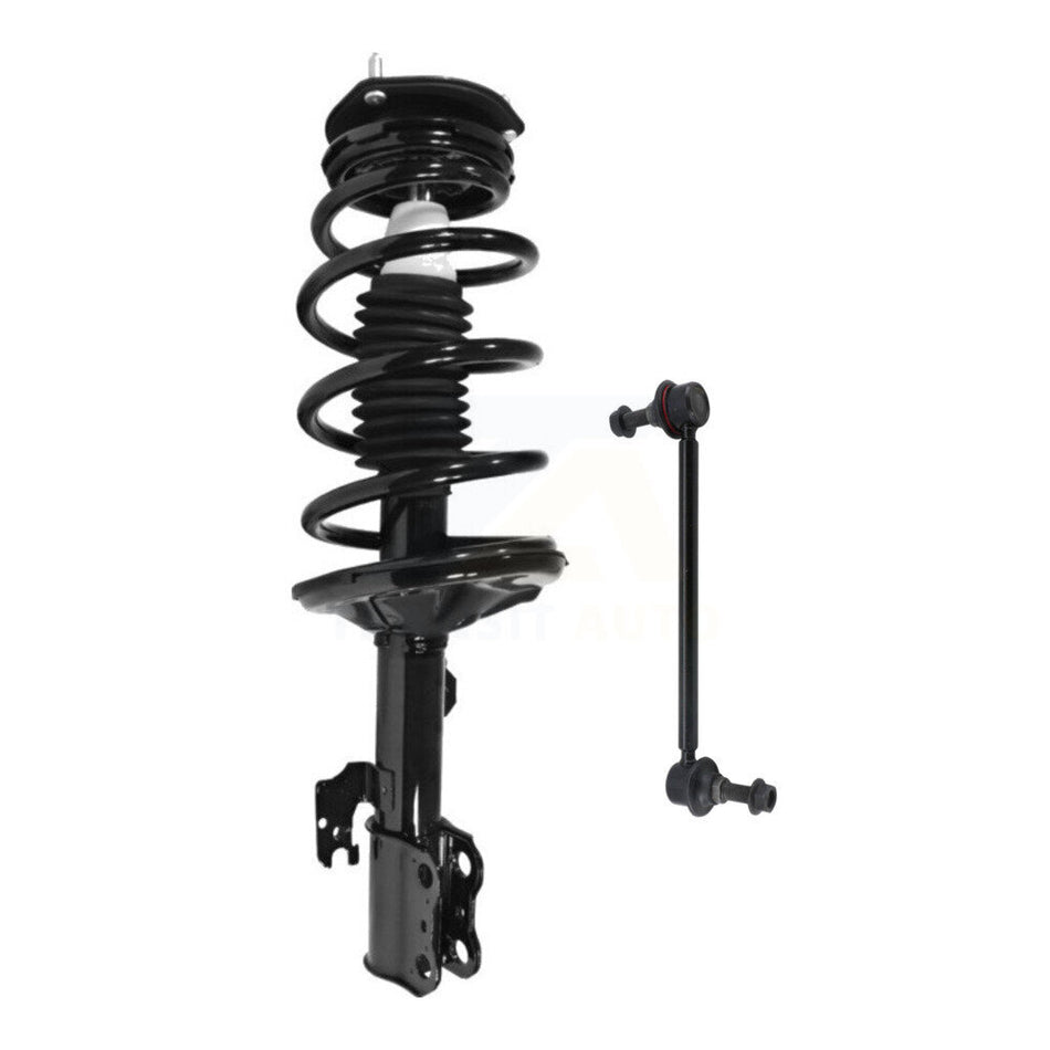 Front Left Shock Assembly And TOR Link Kit For 2004-2006 Toyota Sienna 7 Passenger Only KSS-104701