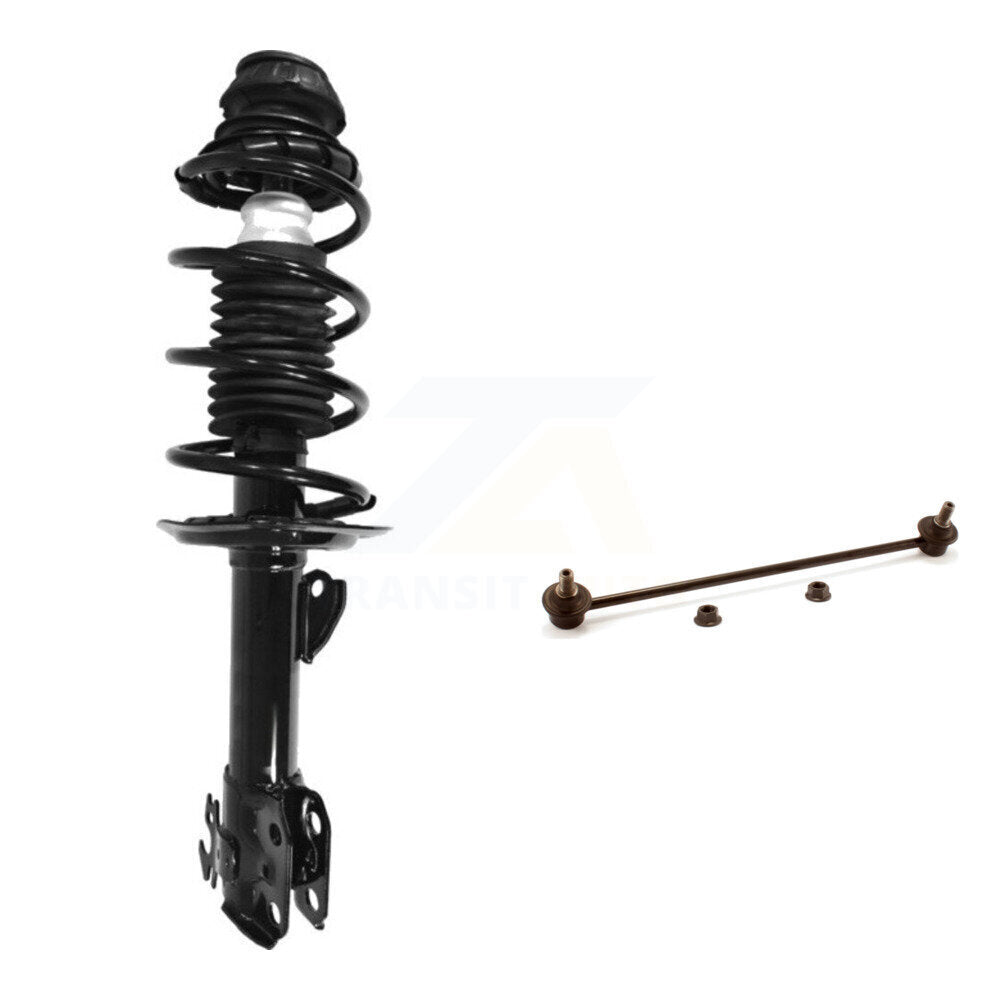 Front Left Complete Shock Assembly And TOR Link Kit For Toyota Yaris Prius C KSS-104732