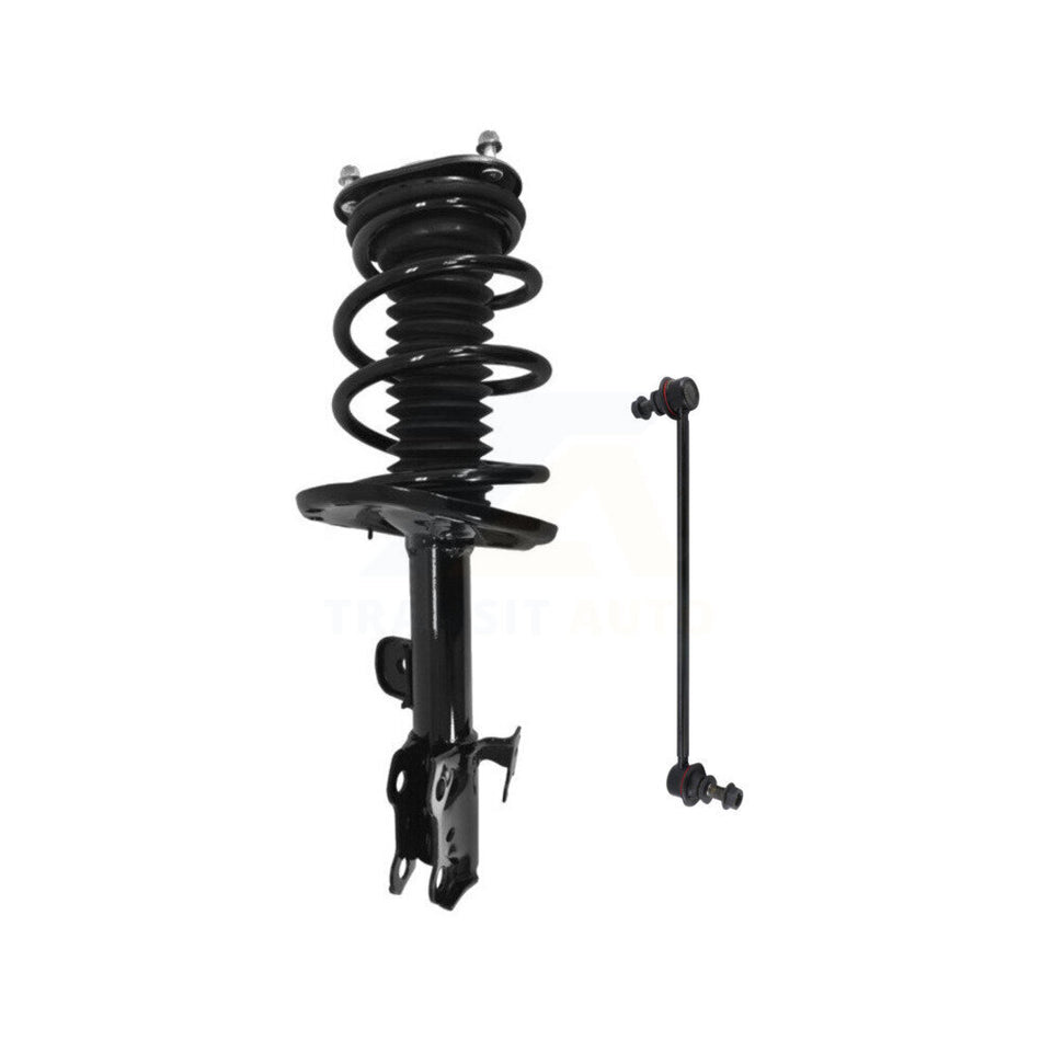 Front Left Shock Assembly & TOR Link Kit For 2006-2012 Toyota RAV4 Without Sport Package KSS-104755