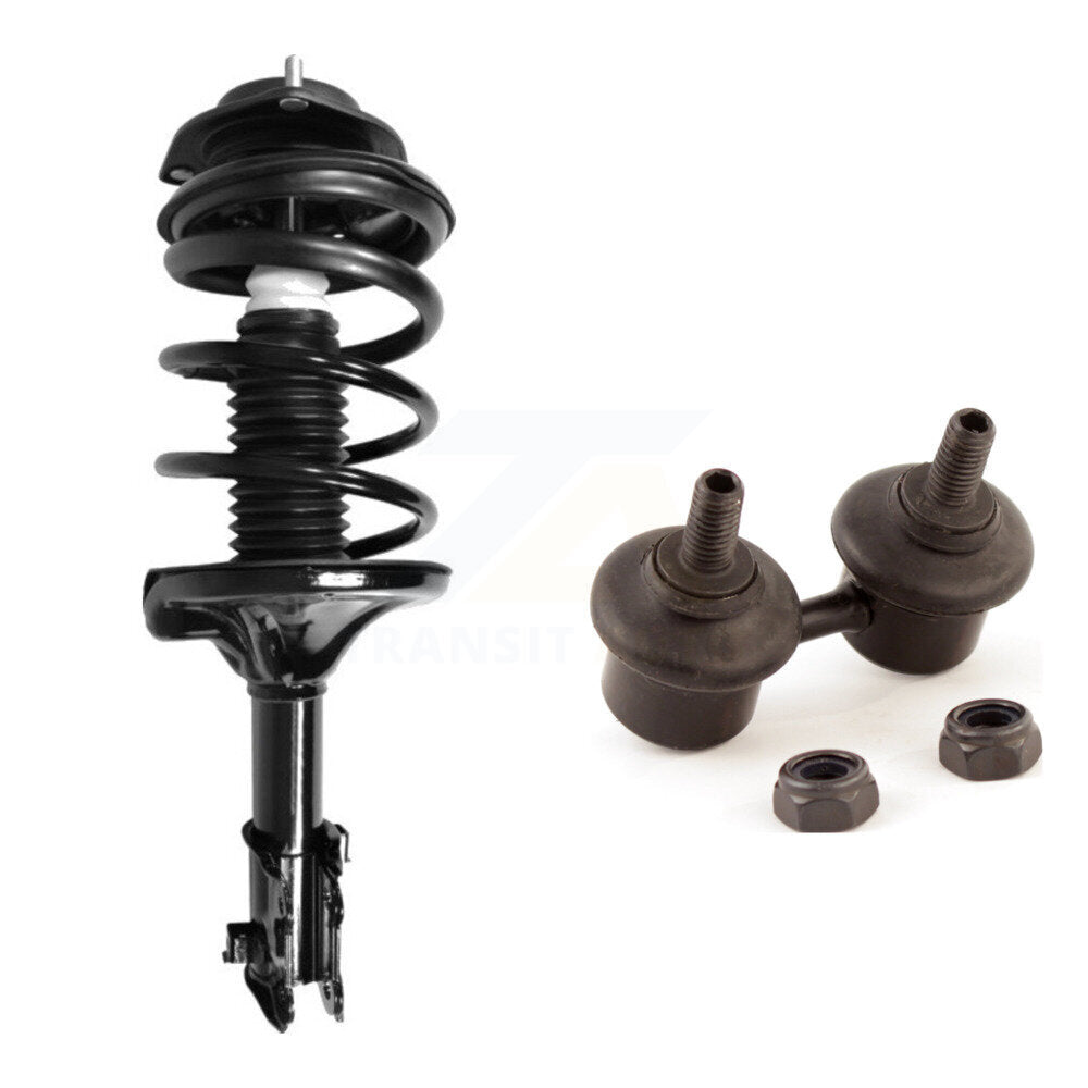 Front Left Complete Shock Assembly And TOR Link Kit For 2001-2006 Hyundai Elantra KSS-104780