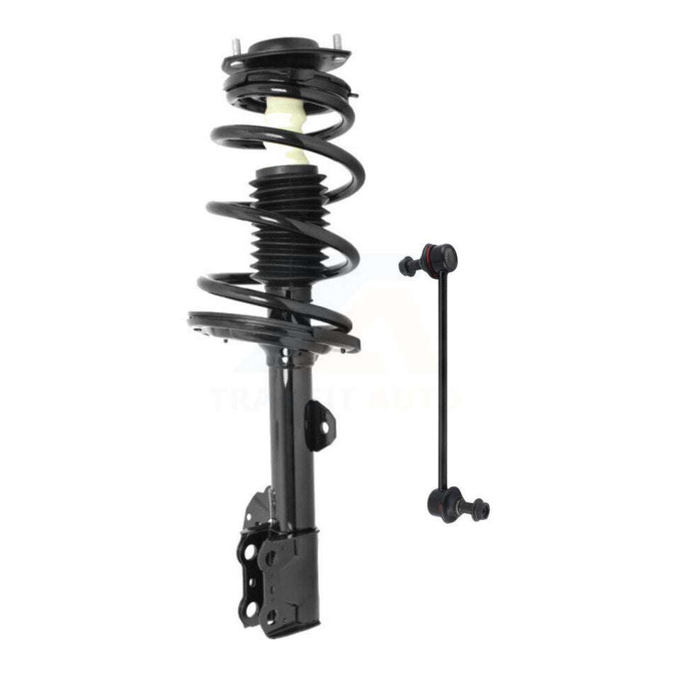 Front Left Shock Assembly & TOR Link Kit For Toyota Highlander Excludes Sport Suspension KSS-104784