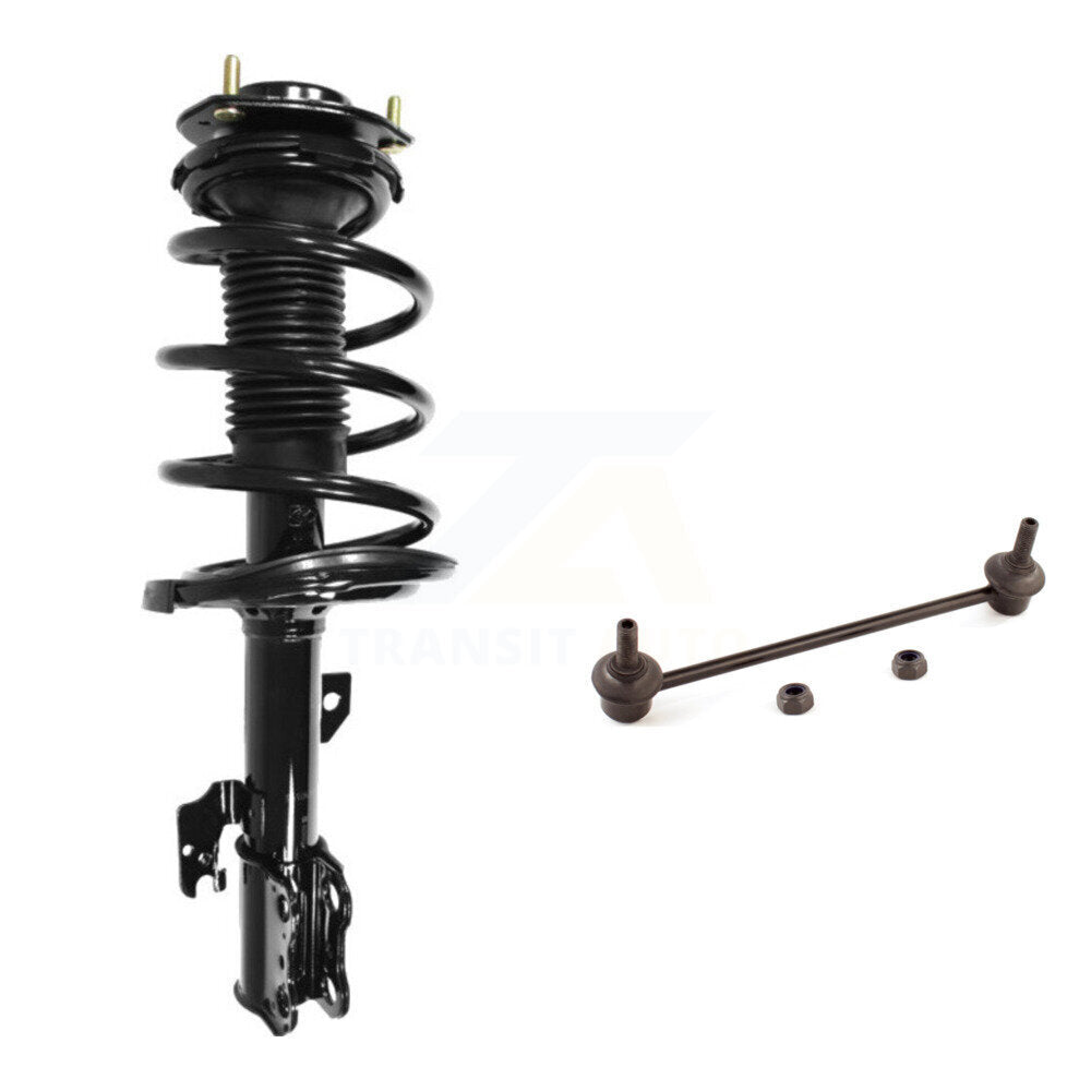 Front Left Complete Shock Assembly And TOR Link Kit For Toyota Camry KSS-104786
