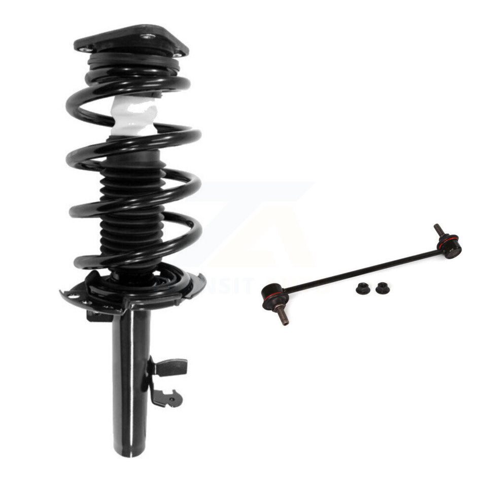Front Left Complete Shock Assembly And TOR Link Kit For 2014-2022 Ford Transit Connect KSS-104794