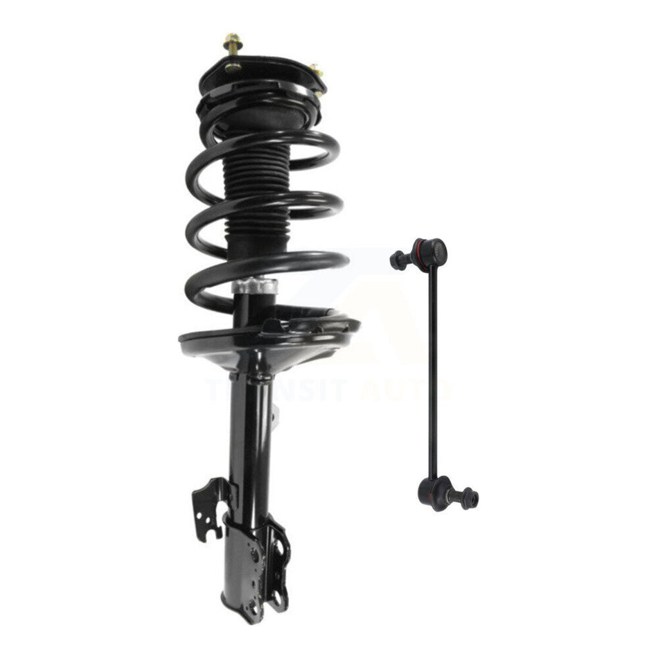 Front Left Complete Shock Assembly And TOR Link Kit For Lexus RX350 RX330 RX400h AWD KSS-104798