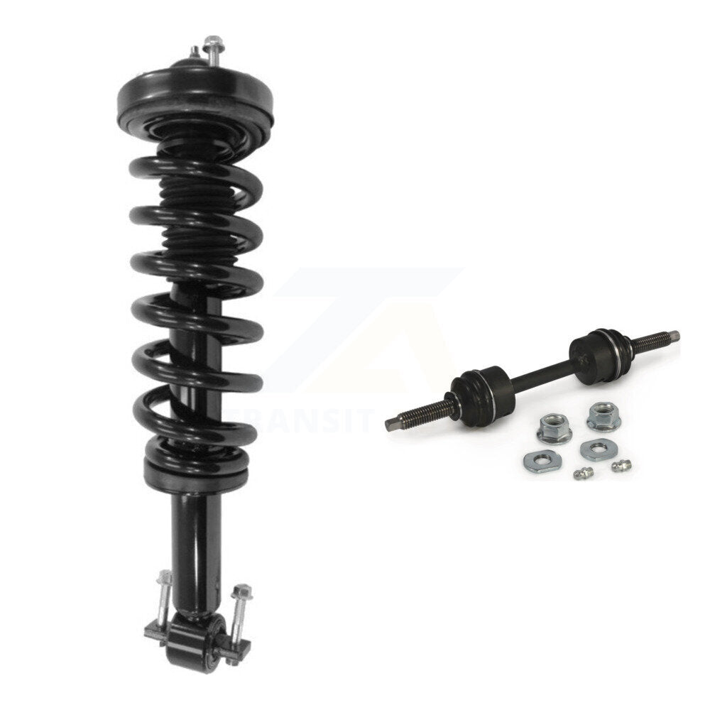Front Right Complete Shock Assembly TQ Link Kit For Ford F-150 Excludes Rear Wheel Drive KSS-104811