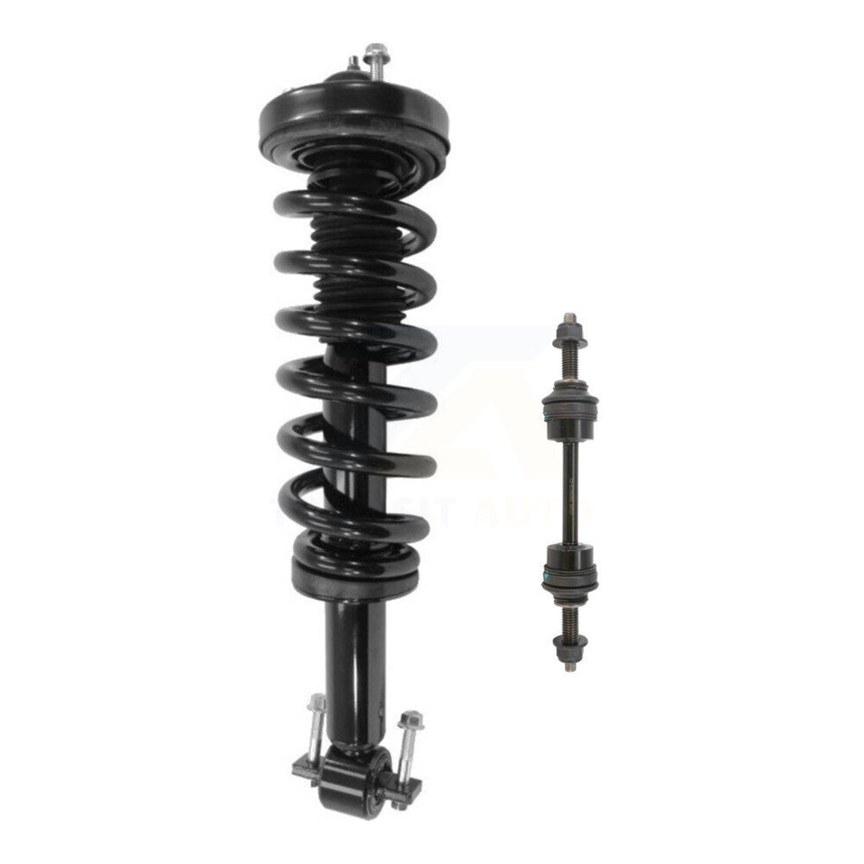 Front Right Complete Shock Assembly TQ Link Kit For Ford F-150 Excludes Rear Wheel Drive KSS-104811