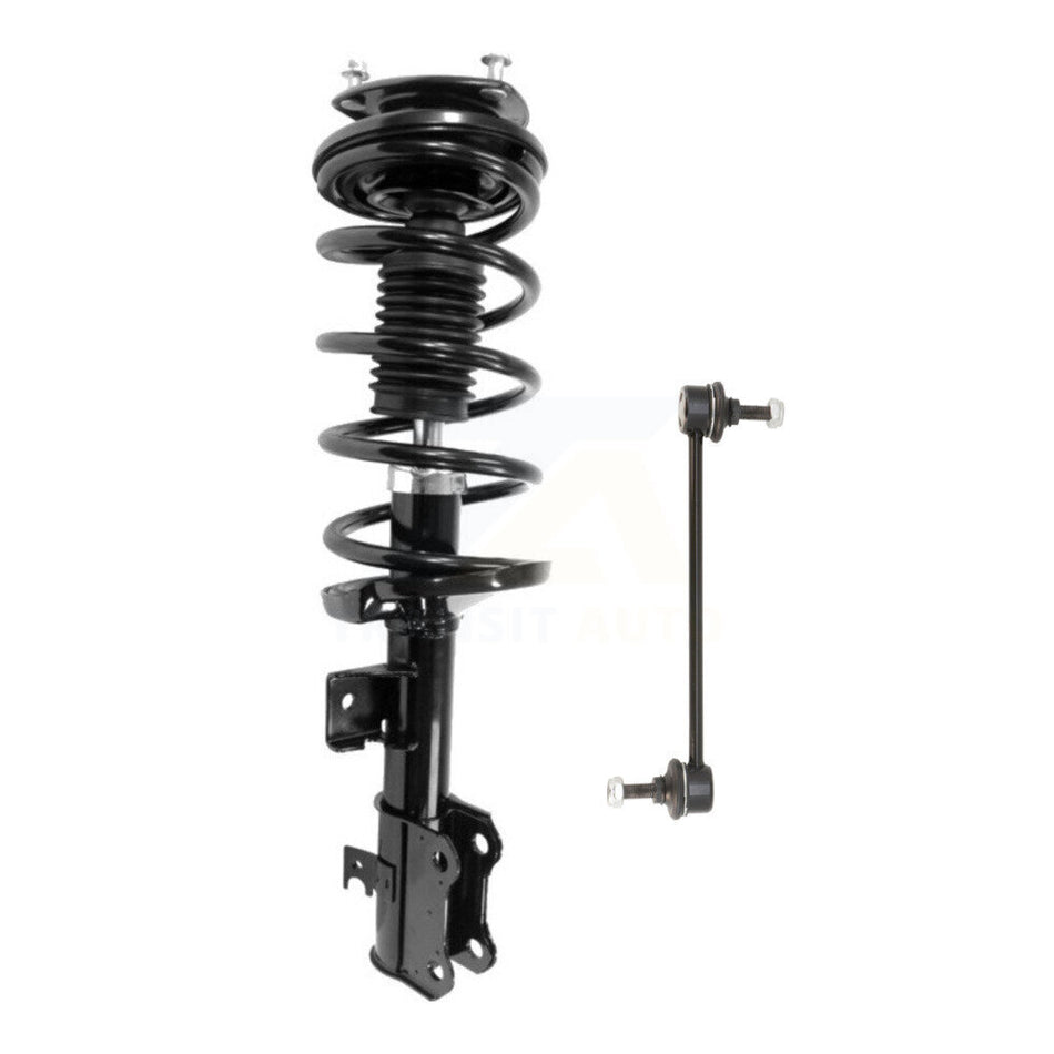 Front Right Complete Shock Assembly And TQ Link Kit For 2010-2013 Ford Transit Connect KSS-104813