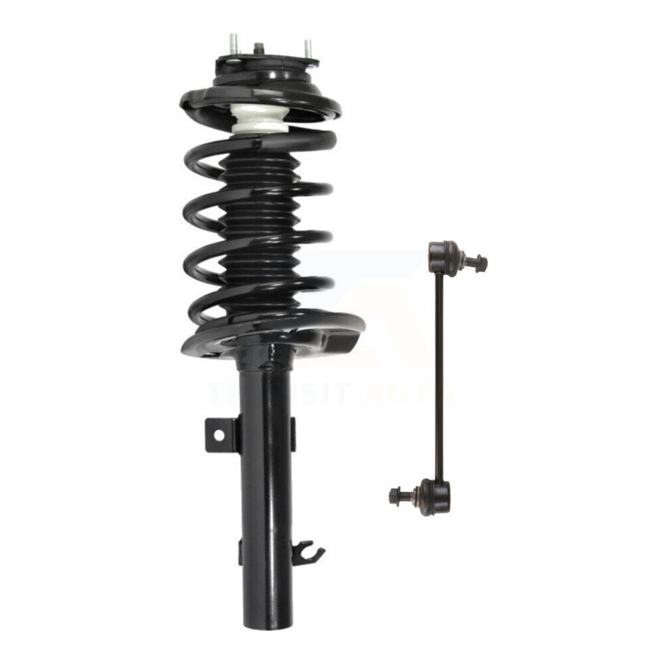 Front Right Shock Assembly TQ Link Kit For Ford Focus Excludes ST Models Sport Suspension KSS-104832
