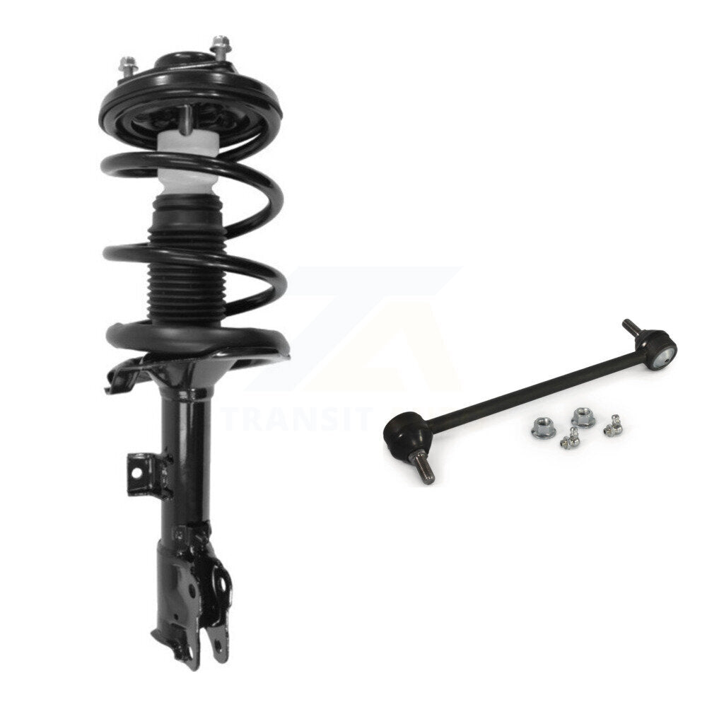 Front Right Complete Shock Assembly And TQ Link Kit For Mitsubishi Outlander KSS-104836