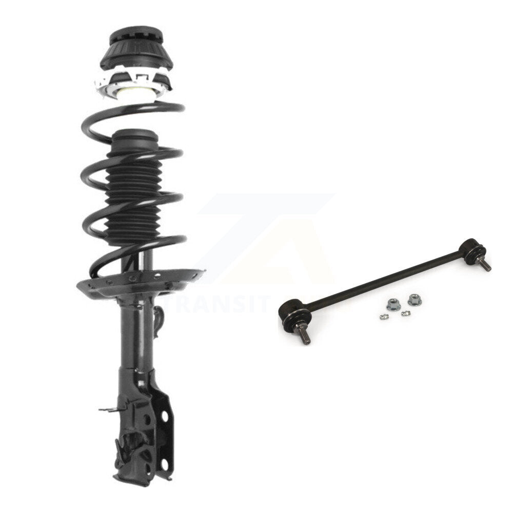 Front Right Complete Shock Assembly And TQ Link Kit For Honda Fit Insight KSS-104847