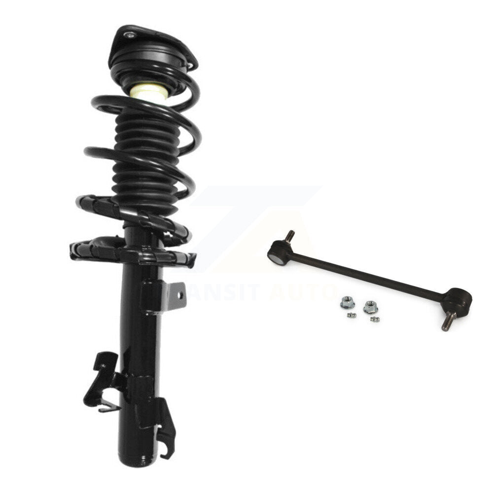 Front Right Complete Shock Assembly And TQ Link Kit For Mazda 3 Excludes MazdaSpeed Model KSS-104850