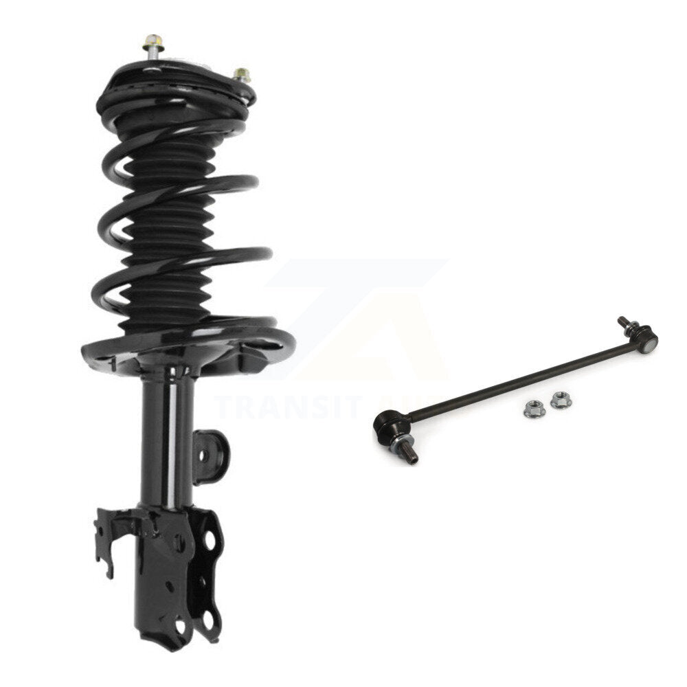 Front Right Complete Shock Assembly And TQ Link Kit For Toyota Prius V Scion tC KSS-104852