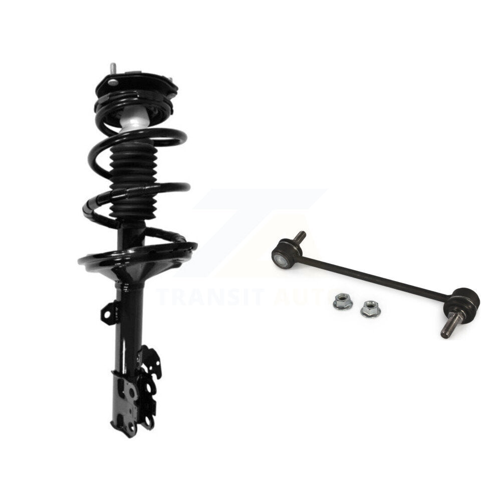 Front Right Shock Assembly And TQ Link Kit For Toyota Highlander Excludes Touring Edition KSS-104863