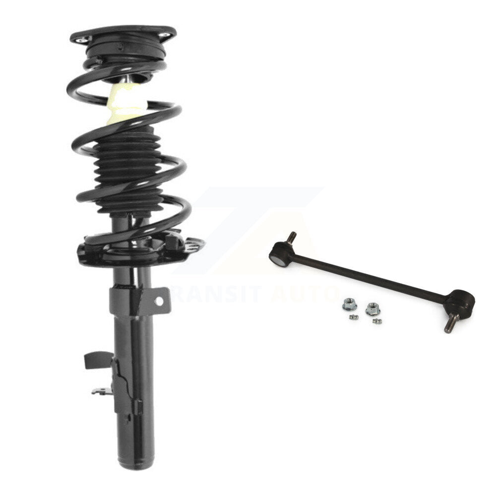 Front Right Complete Shock Assembly And TQ Link Kit For 2013-2019 Ford Escape KSS-104875
