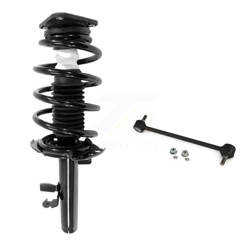 Front Right Complete Shock Assembly And TQ Link Kit For 2014-2022 Ford Transit Connect KSS-104876
